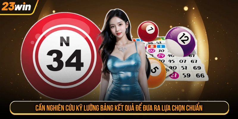 Cần nghiên cứu kỹ lưỡng bảng kết quả để đưa ra lựa chọn chuẩn
